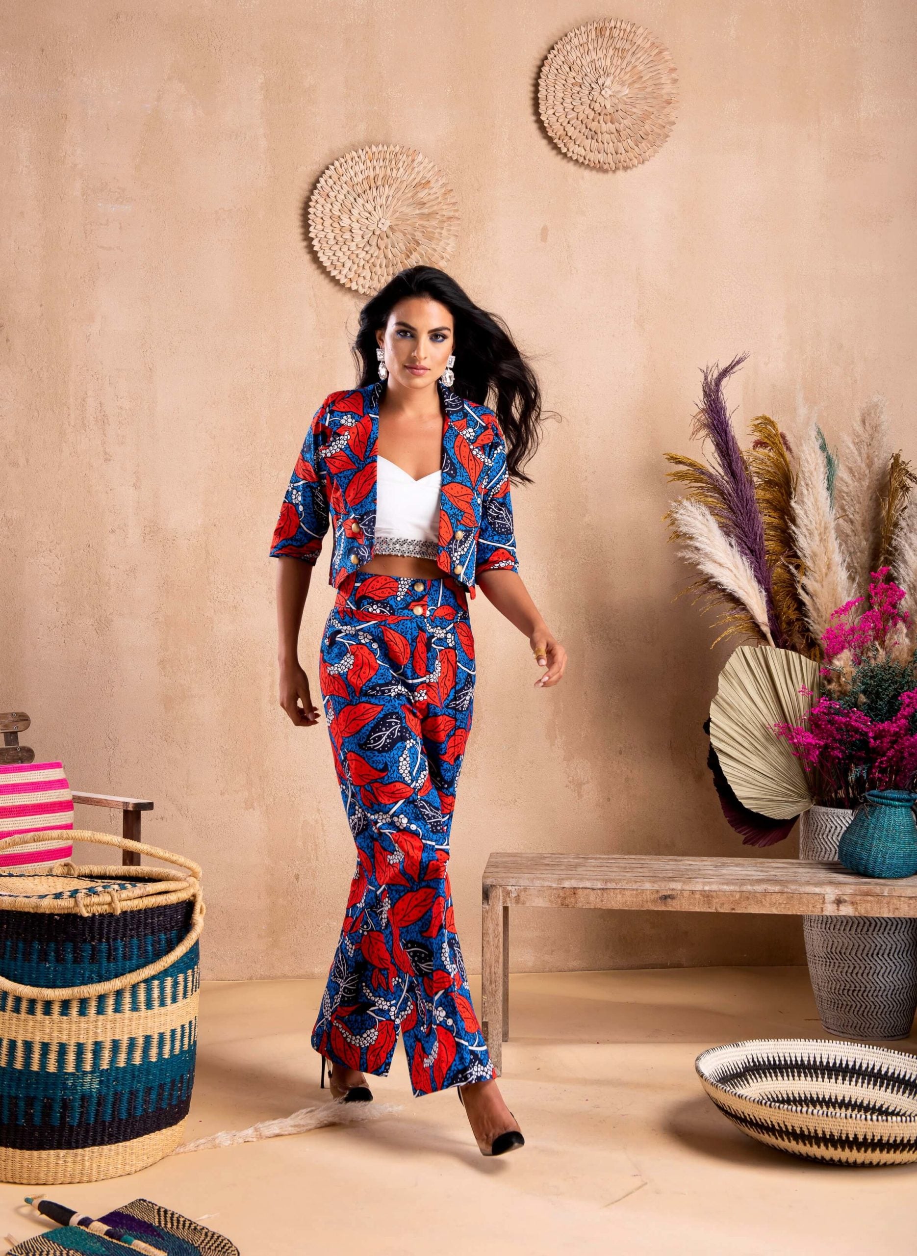 Ade Power Suit Co-ord Set