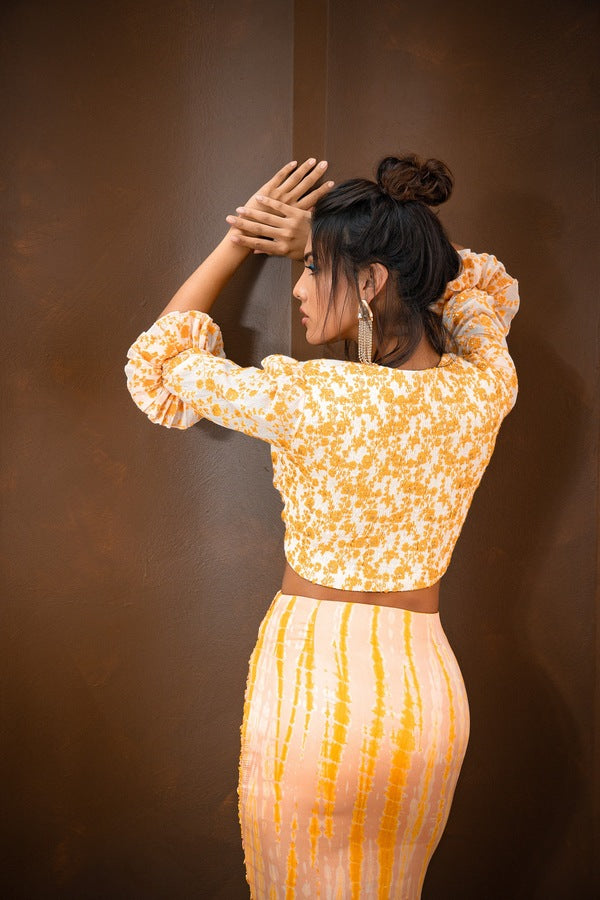 Athena Tie-up Bobbin Elastic Top