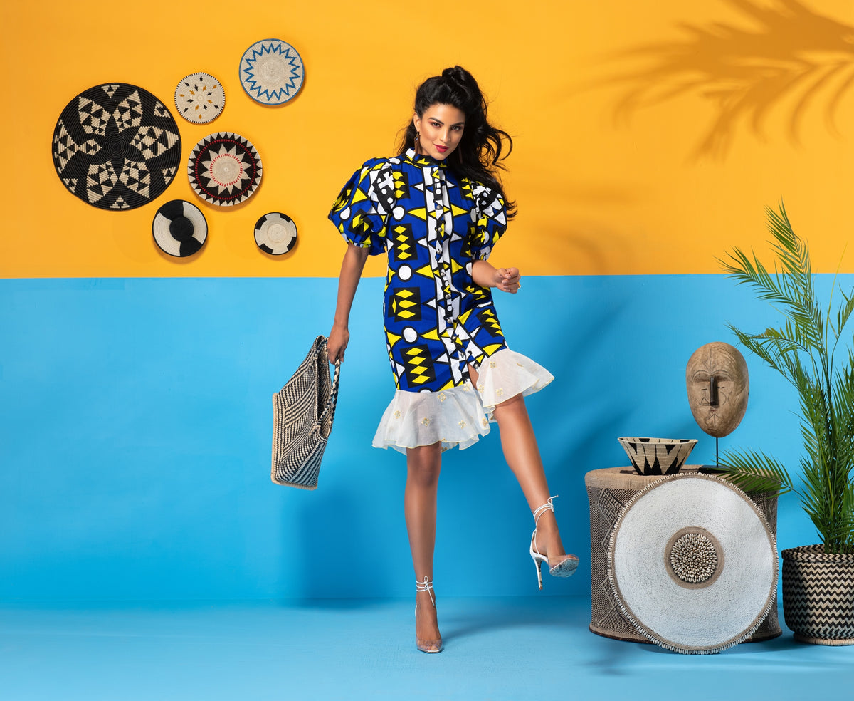 Abiona Ruffle Dress