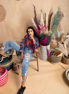 Ade Jacket With Mirror Work