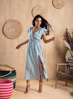 Alexa High Slit Dress 