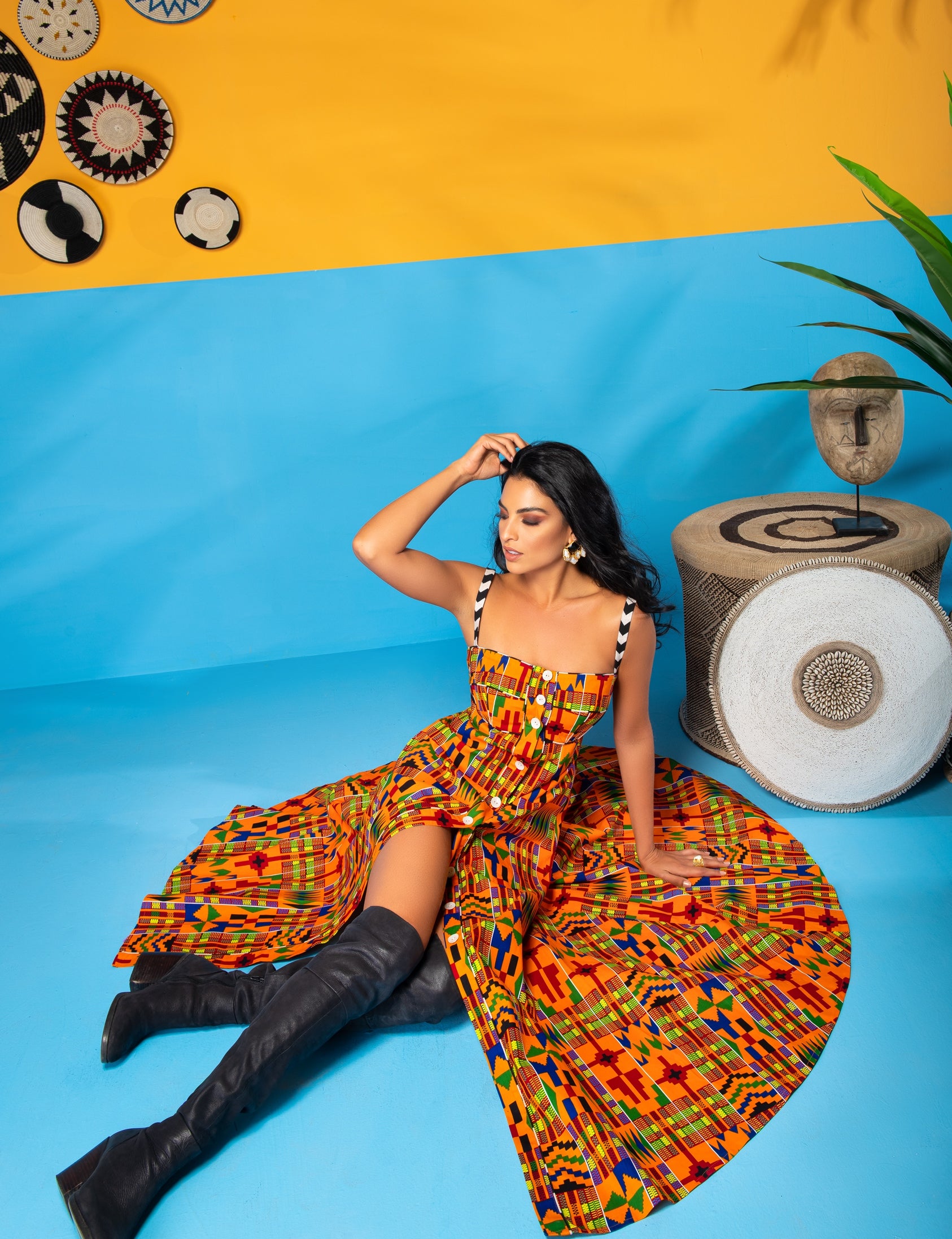 Kente Futoro Maxi Dress