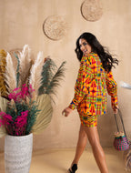 Kente Futoro Power Suit Co-ord Set