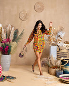 Kente Futoro Power Suit Co-ord Set