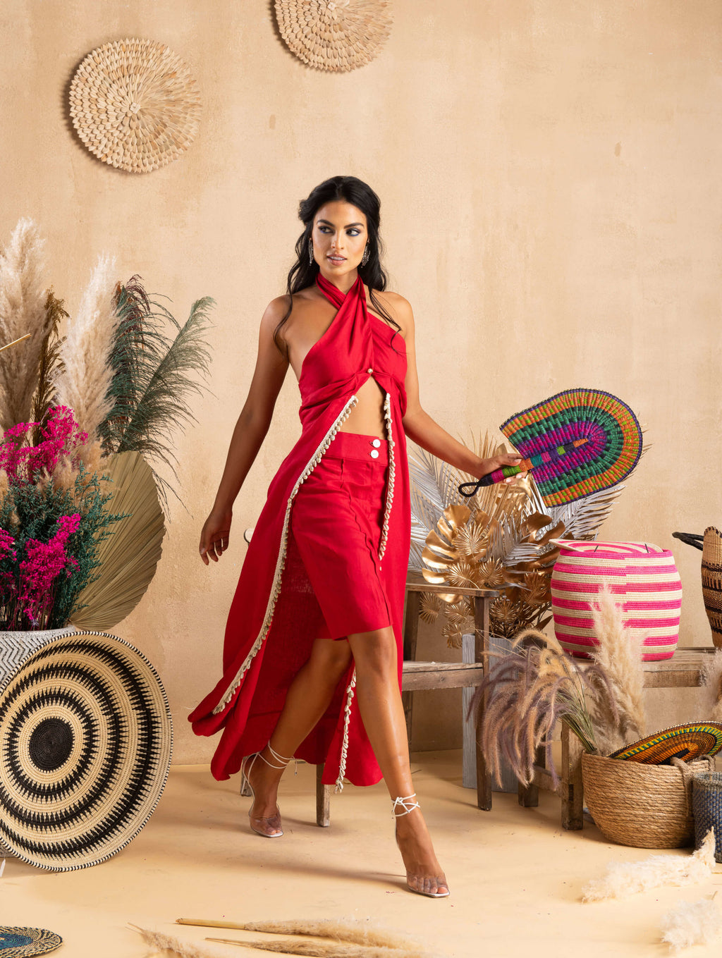 Khloe Halter Neck Co-ord Set