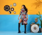Ndebele Trench Coat