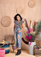 Oseye Sleeveless Jacket