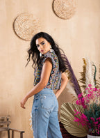 Oseye Sleeveless Jacket