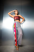 Ubicko Stripped Sequin Pants